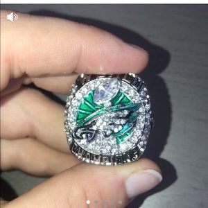 Philadelphia eagles championship ring sz 11
